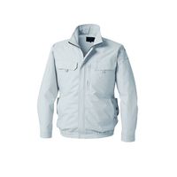 空調服(R) 長袖ブルゾン + 空調服(R)スターターキット/シルバー3L KU92230/SILVER/3L SK23021K90（直送品）