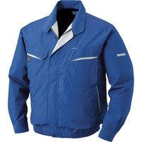 ジーベック 空調服綿100ブルゾン ダークブルー 5L KU90550ーK14