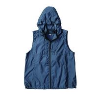 空調服(R) ベスト(フード付) + 空調服(R)スターターキット/ネイビーL KU92150/NAVY/L SK23021R70 1セット（直送品）