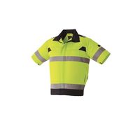 空調服(R) 高視認半袖ブルゾン + 空調服(R)スターターキット/蛍光イエローS 9207/YELLOW/S SKSP02G 1セット（直送品）