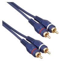 TRUE DYNA トゥルーダイナ オーディオケーブル TD-10RC2 (1m RCA×2/RCA×2)（直送品）