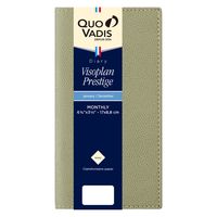 ２０２4年度1月始まりダイアリー クオバディス ビソプランプレステージ　クラブ 見開き１ヶ月 セージグリーン 1冊（直送品）