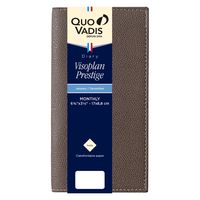 ２０２4年度1月始まりダイアリー クオバディス ビソプランプレステージ　クラブ 見開き１ヶ月 マロングラッセ 1冊（直送品）