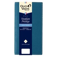 ２０２4年度1月始まりダイアリー クオバディス ビソプランプレステージ　クラブ 見開き１ヶ月 ブルーブラッセ 1冊（直送品）