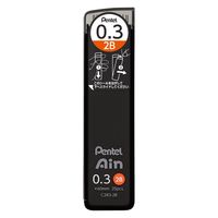 ぺんてる アイン シャープペンシル替芯 0.2mm 2B C282-2B 1箱