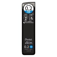 ぺんてる アイン シャープペンシル替芯 0.2mm HB C282-HB 1箱