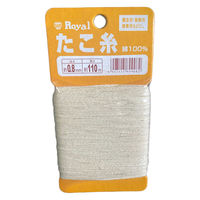 ローヤル化成 たこ糸 0.8mm 110m/4903515809 CR-0.8 1箱（60個入）（直送品）