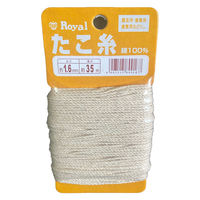 ローヤル化成 たこ糸 1.6mm 35m/49035158091 CR-1.6 1箱（60個入）（直送品）