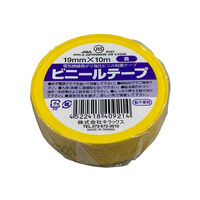 キラックス ビニールテープ　黄色　19mm×10m 2 1箱（200巻入）（直送品）