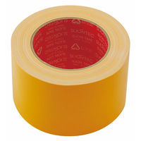 キラックス 厚手カラー布テープ 黄 75mm×25m 99 1箱（24個入）（直送品）