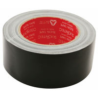 キラックス 厚手カラー布テープ 黒 50mm×25m 97 1箱（30個入）（直送品）