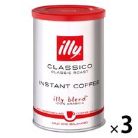 illy（イリー）インスタントコーヒー クラシコ 1セット（95g×3個）