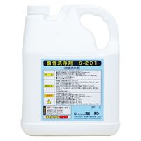 酸性洗浄剤 S-201 4L 4516825002847 1セット(4個入) 友和（直送品）