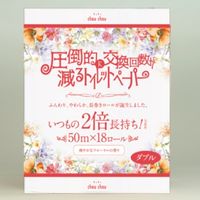 泉製紙 圧倒的に交換回数が減るトイレットペーパーシュシュ　ダブル　2倍巻き 4970123097309 1個（18巻）