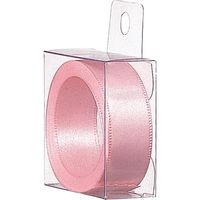 包む カットサテンリボン 18mm幅×3m巻 ピンク T-5956-P 1個