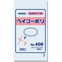 シモジマ ヘイコーポリ No.408 紐なし 006617800 1束(100枚)