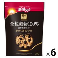 ケロッグ 素材まるごとグラノラ全粒穀物100％ 黒豆・小豆 6袋 日本ケロッグ シリアル グラノーラ