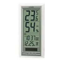 エスコ 240x118x28mm デジタル温度・湿度計 EA728EB-56 1個（直送品）