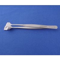 ナリカ フラットピンセット 91-5LSA ZEN-1000-74 1本（直送品）