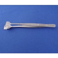 ナリカ フラットピンセット 91-5TSA ZEN-1000-77 1本（直送品）