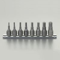 エスコ 3/8”DRx 3mm/12mm [INHEX]ビットソケット EA618BZ-200 1組（直送品）