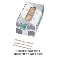 佐藤トレーディング 透明 無地袋入 妻楊枝(1000本入) 61-6739-12 1組（わけあり品）