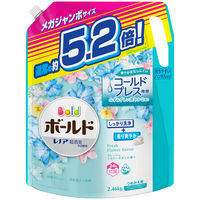 【旧品】ボールドジェル 液体 フレッシュフラワーサボン 詰め替え メガジャンボ 2460g 1個 洗濯洗剤 P＆G