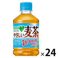 サントリー GREEN DA・KA・RA（グリーンダカラ）やさしい麦茶 280ml 1箱（24本入）（わけあり品）