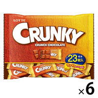 クランキー＜袋＞ 1セット（1個×6） ロッテ チョコレート