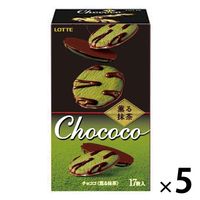 チョココ＜薫る抹茶＞ 5個 ロッテ チョコレート