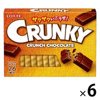 クランキーエクセレント 6個 ロッテ チョコレート