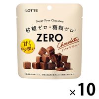 ゼロ シュガーフリーチョコレート 10個 ロッテ チョコレート