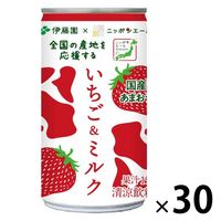 伊藤園 ニッポンエール いちご＆ミルク 190g 1箱（30缶入）