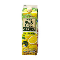 ポッカサッポロ 業務用　パルプリッチ１Ｌ業務用レモン　1ケース　1L×6（直送品）