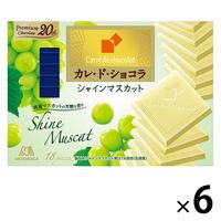 カレ・ド・ショコラ＜シャインマスカット＞ 6箱 森永製菓 チョコレート