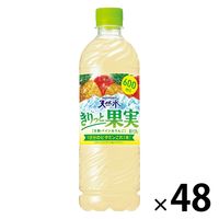 サントリー サントリー天然水 きりっと果実 甘熟パイン＆りんご 600ml 1セット（48本）