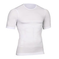 大河商事 加圧Tシャツ ホワイト スポーツタイプ (インナー 補正下着) Lサイズ POWERS Dr. 004WH-L 1枚（直送品）
