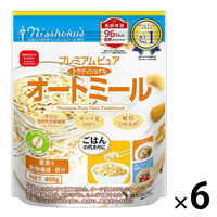 日食 プレミアムピュア トラディショナルオートミール 800g 6袋 日本食品製造 シリアル オートミール