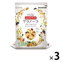 日食 ふわサク フルーツ＆ナッツ 3個 日本食品製造 シリアル グラノーラ