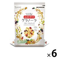 日食 ふわサク フルーツ＆ナッツ 6個 日本食品製造 シリアル グラノーラ