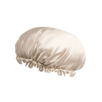大河商事 シルク100% ナイトキャップ ヘアケア 寝癖対策 Mサイズ サンドベージュ Beapro20-SB-M 1個（直送品）