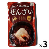 橋本食糧 あんこ屋が作ったぜんざい 160g 1セット（3個）