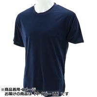 藤原産業 SK11 冷感クールTシャツ ネイビー LL 5010 NVY-LL 1セット(3枚)（直送品）