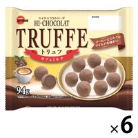 トリュフカフェミルク 94g 6袋 ブルボン チョコレート