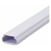 オーム電機 テープ付ABSモール3号 1m ホワイト 00-9516 1個