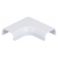 オーム電機 モール用曲がり2号 白 2個入 09-2652 1個