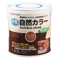 アトムサポート アトム 水性アトム自然カラー 0.7L ミディアムオーク 9050821 1缶（直送品）