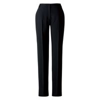 アイトス レディーステーパードパンツ ブラック 13号 630023 1着（直送品）