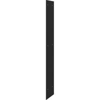 オカムラ ジャスタスラック オプション化粧パネル 高さ1850用 ブラック 1枚  オリジナル