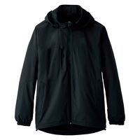 アイトス 防水防寒ストレッチジャケット(男女兼用)ブラック 5L 10314 1枚（直送品）